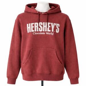 VTG Hershey’s Chocolate World 2003 Hoodie Kangaroo Sweatshirt Small